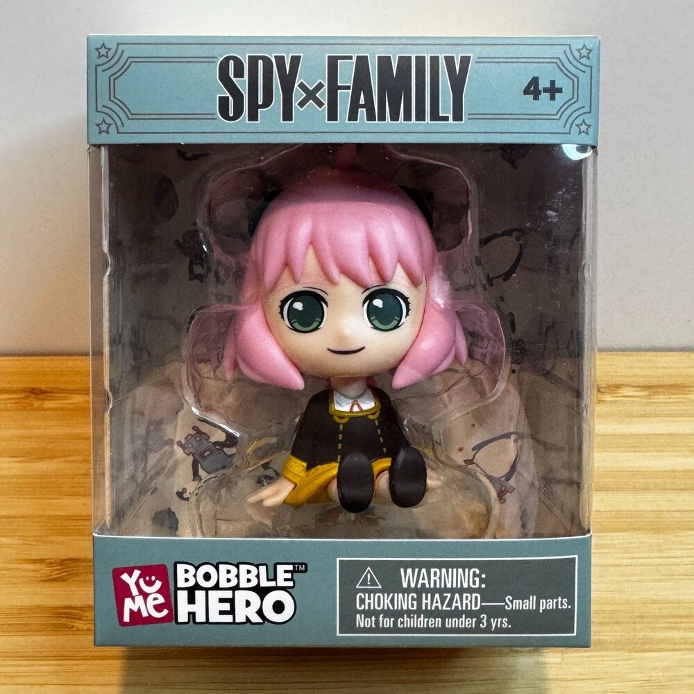 Spy x Family #2 Anya Forger YuMe Bobble Hero 2.5" Figure Collectible New in Box